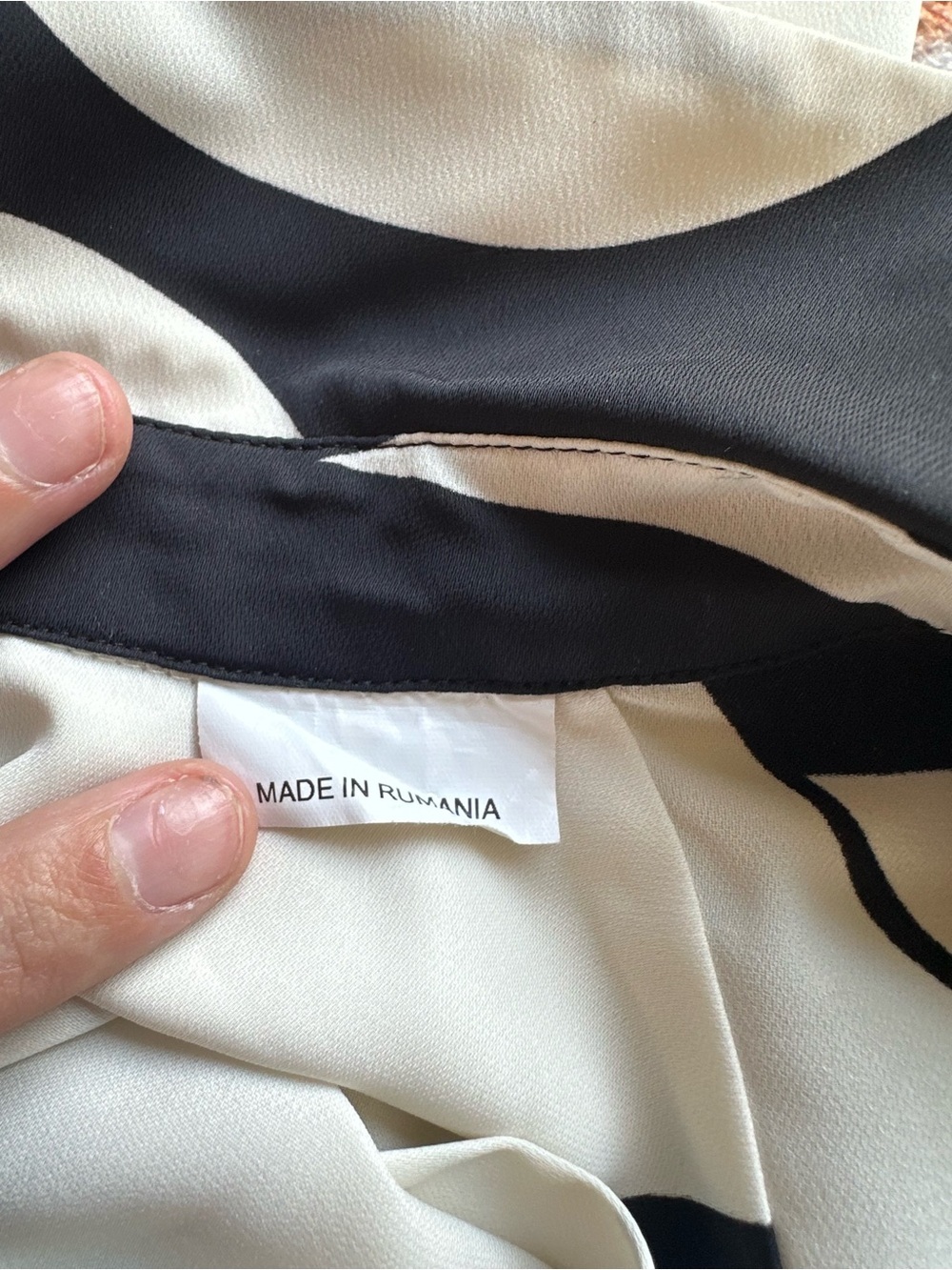 Marella 365 ART black star abstract print shirt designer blouse US 2 - Picture 7 of 10